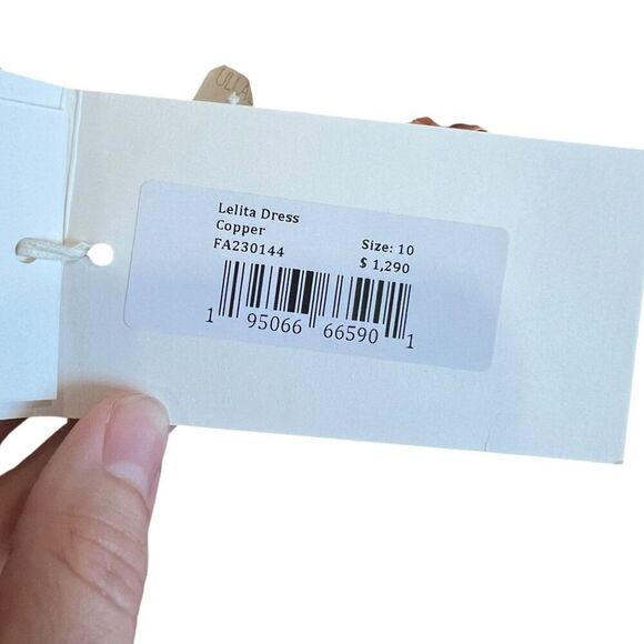 Ulla Johnson Copper Orange Off Shoulder Satin Tulip Lelita Midi Dress 10 - Picture 6 of 8